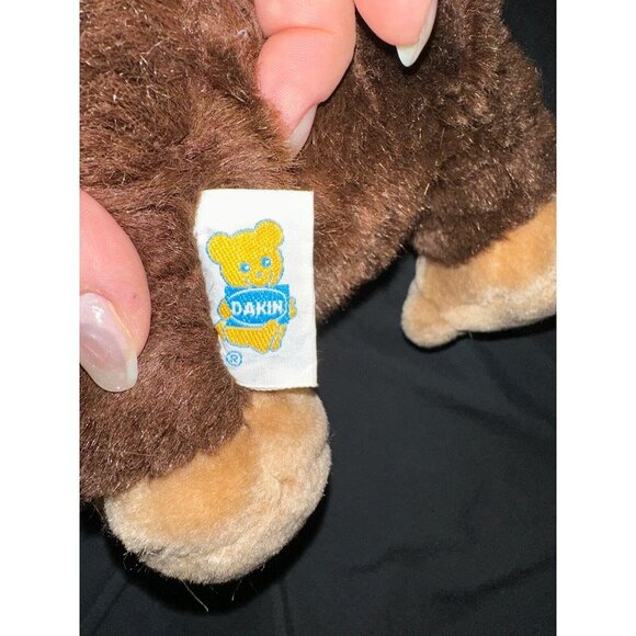 Vintage Gorilla Baby Plush 80s Hugo Monkey 14” HtF Gift - Picture 3 of 6